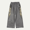 Balenciaga Grey Tribal Logo Sweatpants