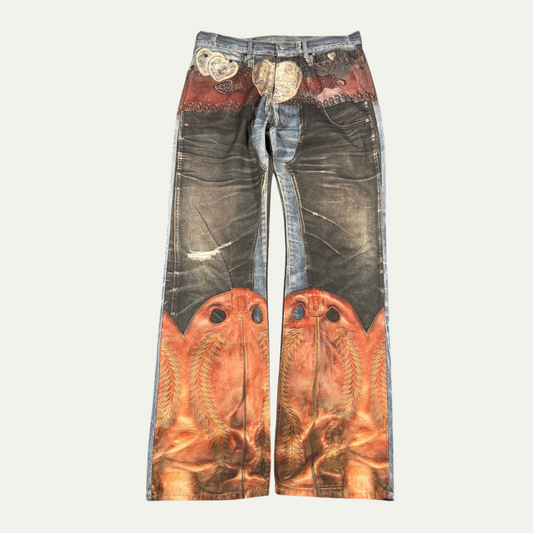 Acne Studios Cowboy Trump Loeil Pants