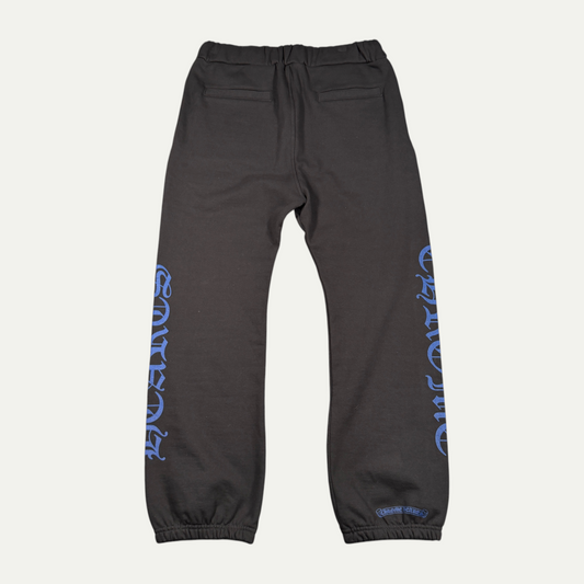 Chrome Hearts Blue Horseshoe Sweatpants