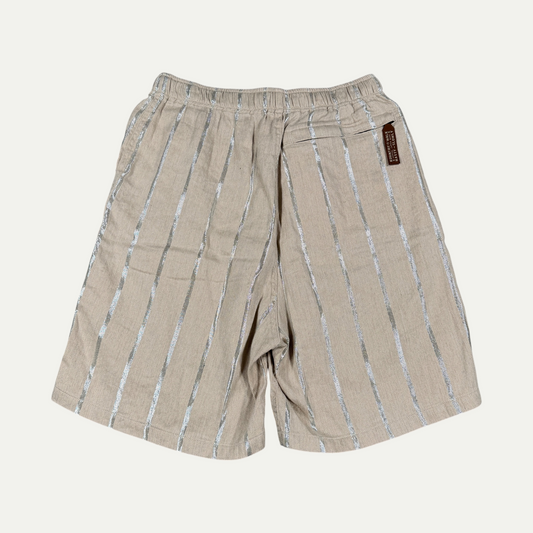 Kapital Boho Surfer Striped Shorts