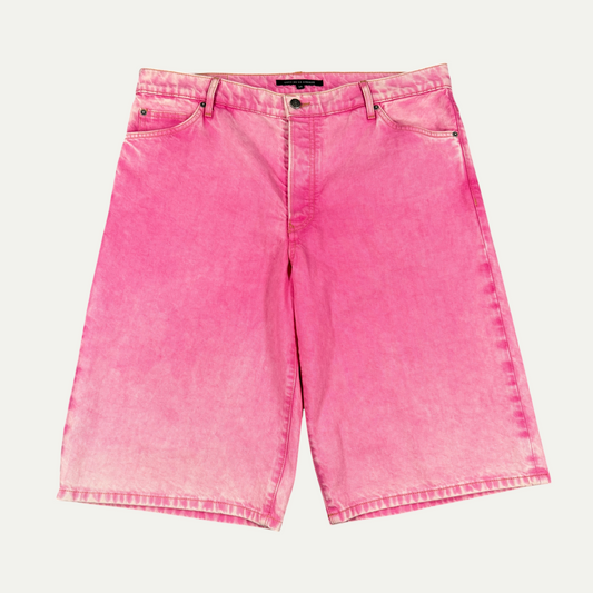 Cout De Liberte Shorts Jean Short Washed Hot Pink