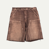 Hellstar Brown Double Knee Shorts
