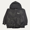 Balenciaga Gaffer Tape Mud Zip-Up Hoodie
