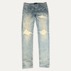 Amiri Distressed Moto Jeans