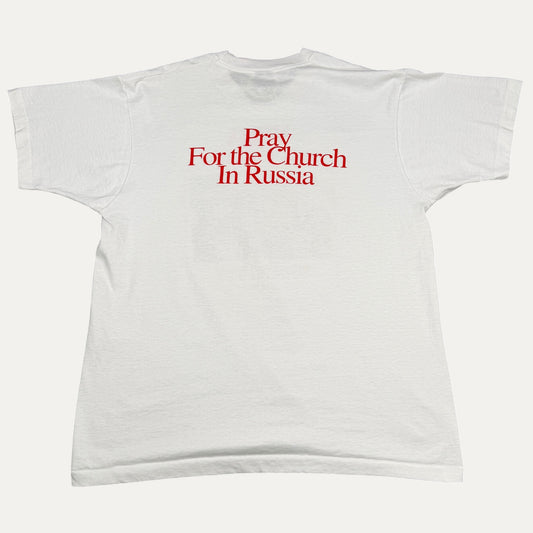 Vintage Moscow Russia Jesus T-Shirt