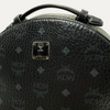 MCM Leather Monogram Backpack