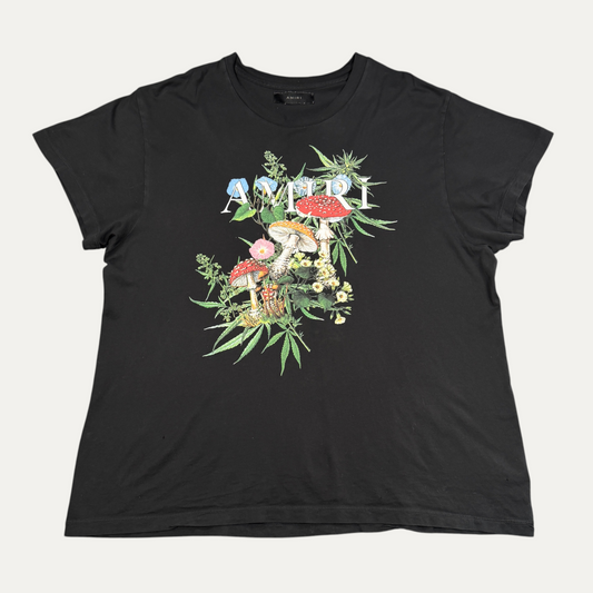 Amiri tee Mushrooms Spell Out
