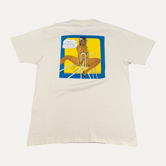 Supreme Tee Naked Girl Back Hit
