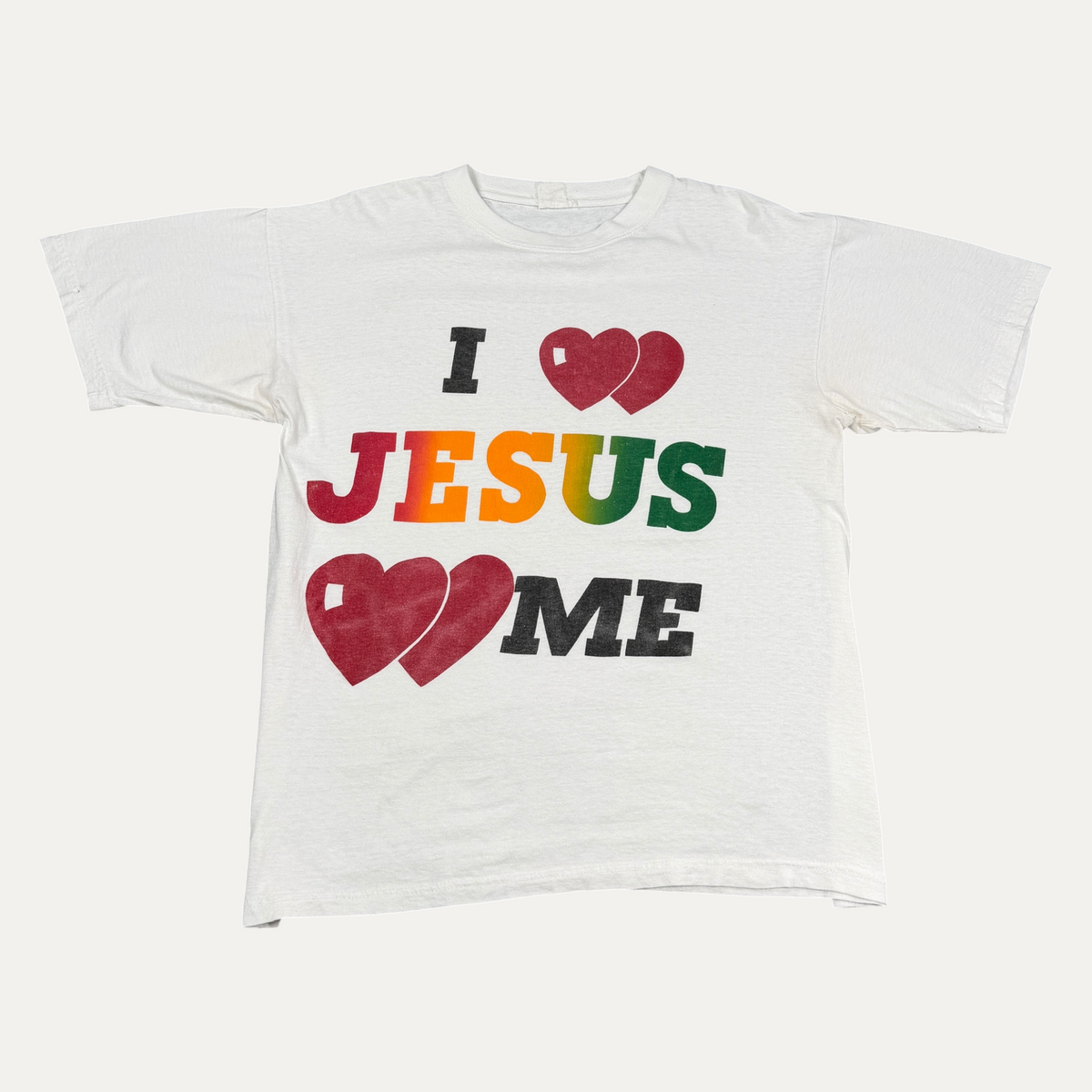 Vintage Jesus Loves Me Tee