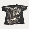 Vintage 1998 Liquid Blue Dragon And Castle T-Shirt