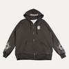 Chrome Hearts Vintage Thermal Fuck You Zip-Up Hoodie