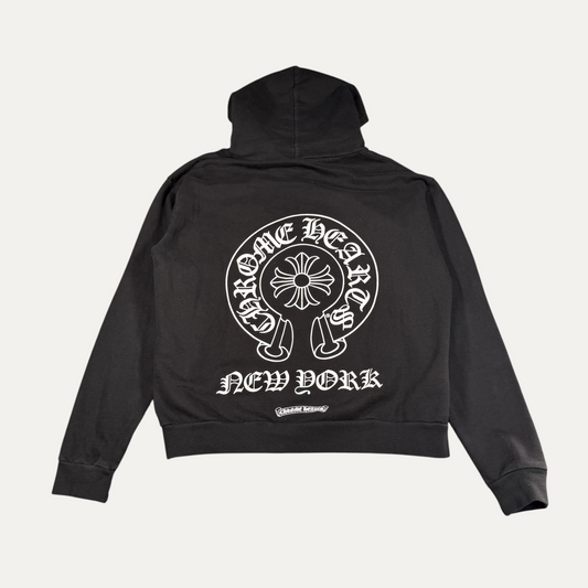 Chrome Hearts Horseshoe New York Zip-Up Hoodie