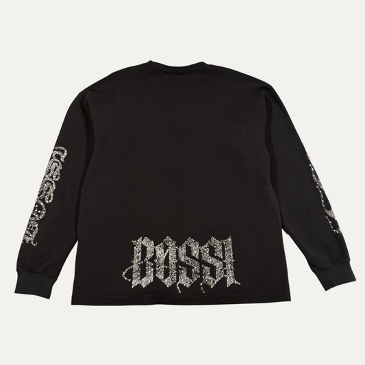 Bossi Flames Spell Out Thermal T-Shirt