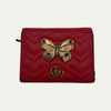 Gucci Red Butterfly Wallet