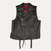 Vintage Harley Davidson Leather Biker Vest