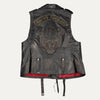 Vintage Harley Davidson Leather Biker Vest