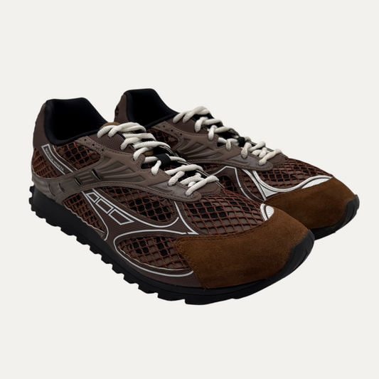 Bottega Veneta Orbit Suede Brown