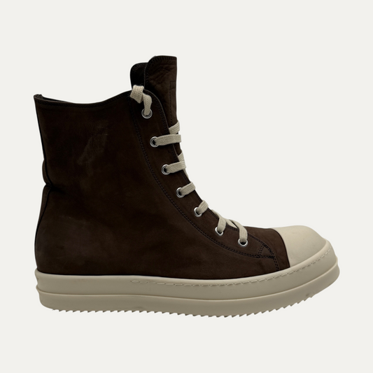 Rick Owens Ramones Suede Brown