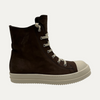 Rick Owens Ramones Suede Brown