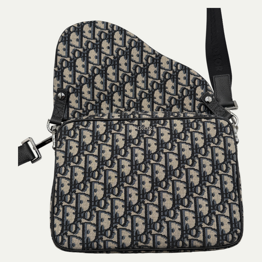 Dior Monogram Saddle Bag