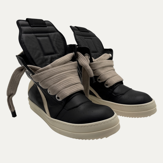 Rick Owens Geobasket Cream/Black