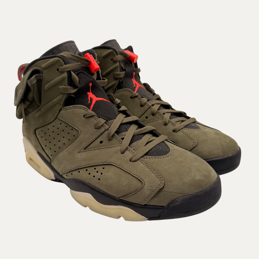 Jordan 6 Retro Travis Scott Olive Green