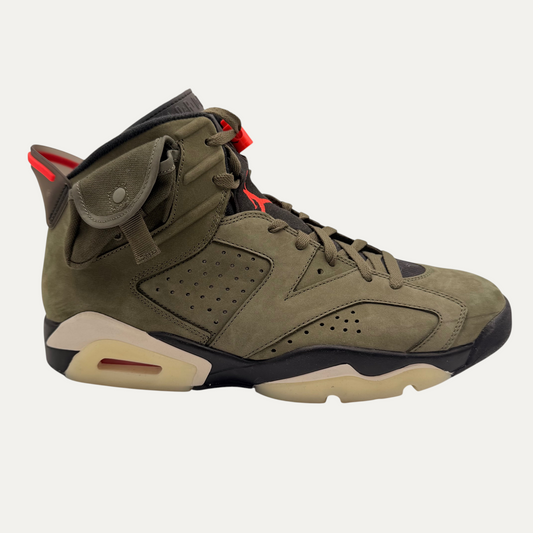 Jordan 6 Retro Travis Scott Olive Green