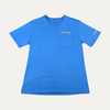 Chrome Hearts Scroll Logo T-Shirt Blue