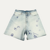 Vetements Scribbled Denim Shorts