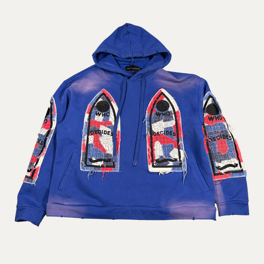 Who Decides War Glory Fabricated Hoodie