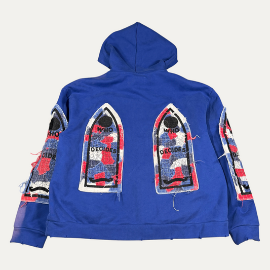 Who Decides War Glory Fabricated Hoodie