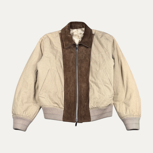 Dior Blouson Suede Zip-Up Jacket