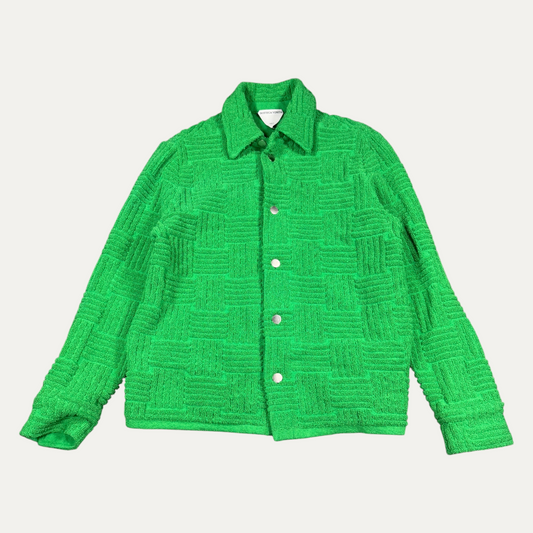 Bottega Veneta Intrecciato Terry Cloth Jacket