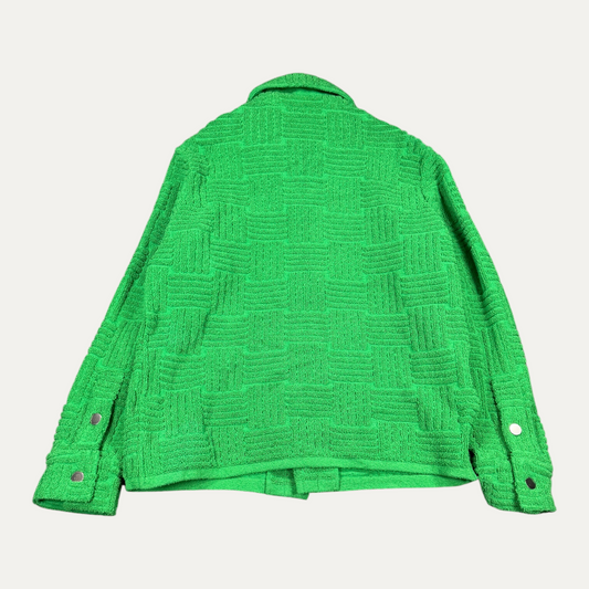 Bottega Veneta Intrecciato Terry Cloth Jacket