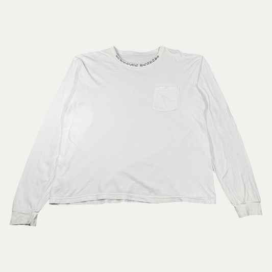 Chrome Hearts White Floral Long Sleeve