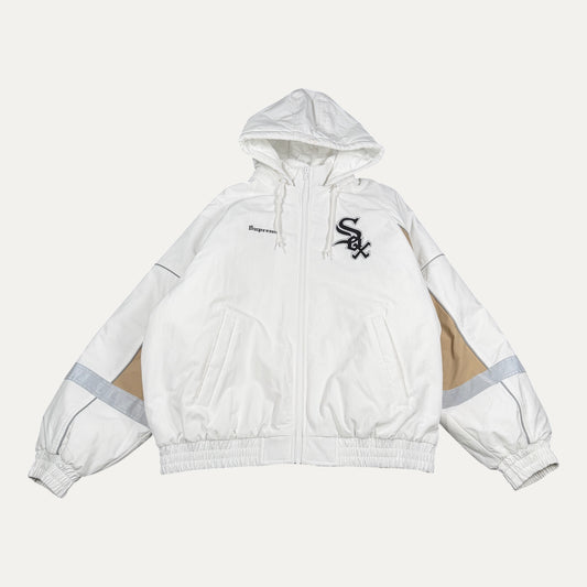 Supreme White Sox Snow Zip Jacket