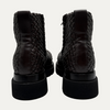 Bottega Veneta Weave Lug Ankle Boot