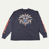 Harley Davidson Blue Classic Logo Long Sleeve