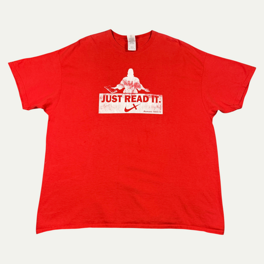 Just Read It Nike Jesus T-Shirt