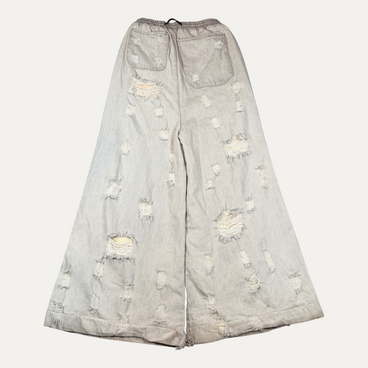 Yori Sport Grey Distressed Sweatpants