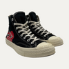 CDG Play Black Converse