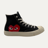 CDG Play Black Converse