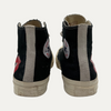 CDG Play Black Converse
