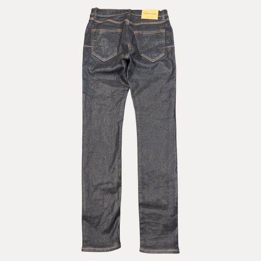 Purple Brand Dark Blue Waxed Jeans