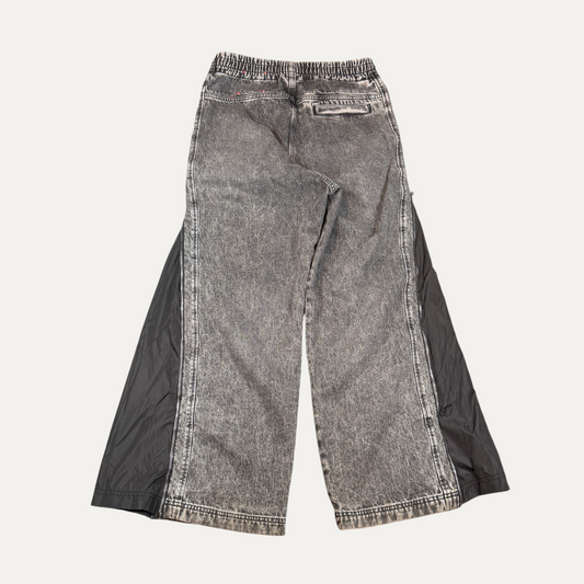 Diesel Zipper Flare Grey Jeans