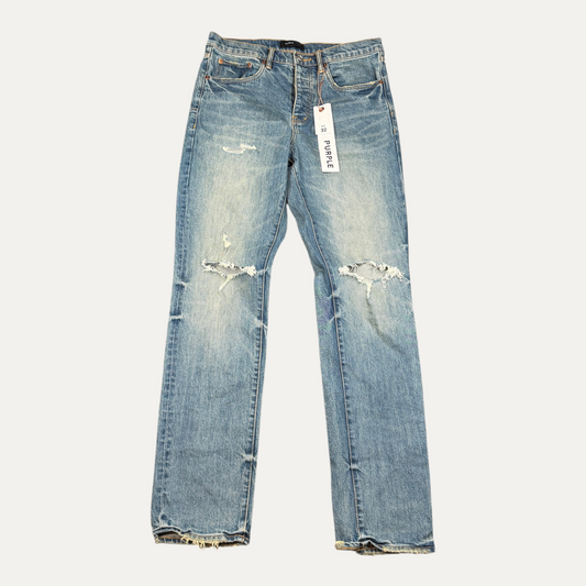 Purple Brand Blue Ripped Jeans