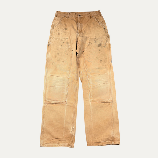 Carhartt Tan Double Knee Jeans