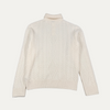Burberry White Knitted Button Up