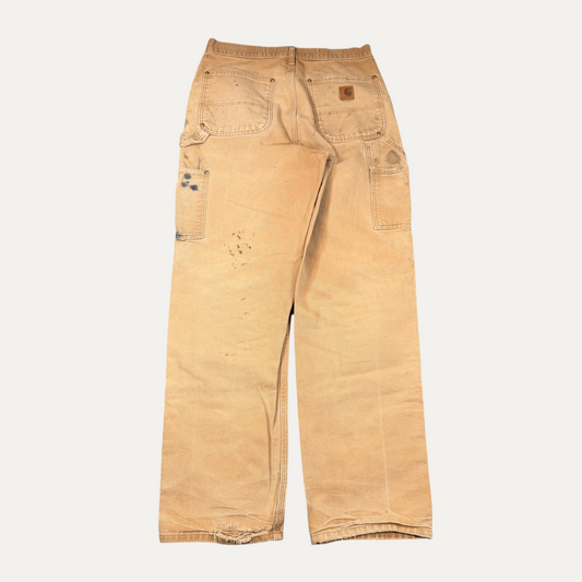 Carhartt Tan Double Knee Jeans