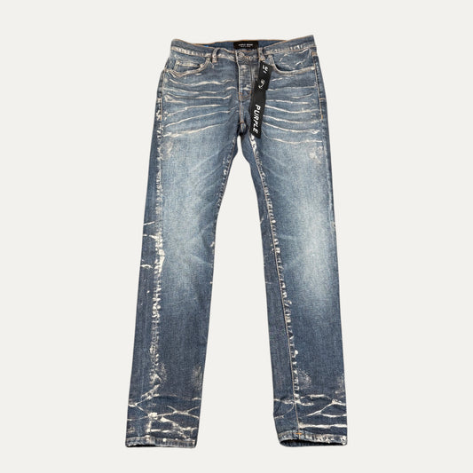 Purple Brand Wax Silver Jeans